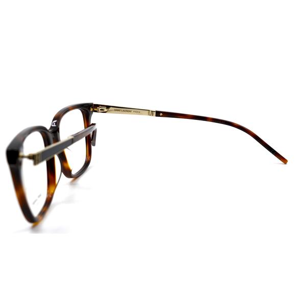 SAINT LAURENT SL M102 003 HAVANA EYEGLASSES FRAME - Picture 7 of 10